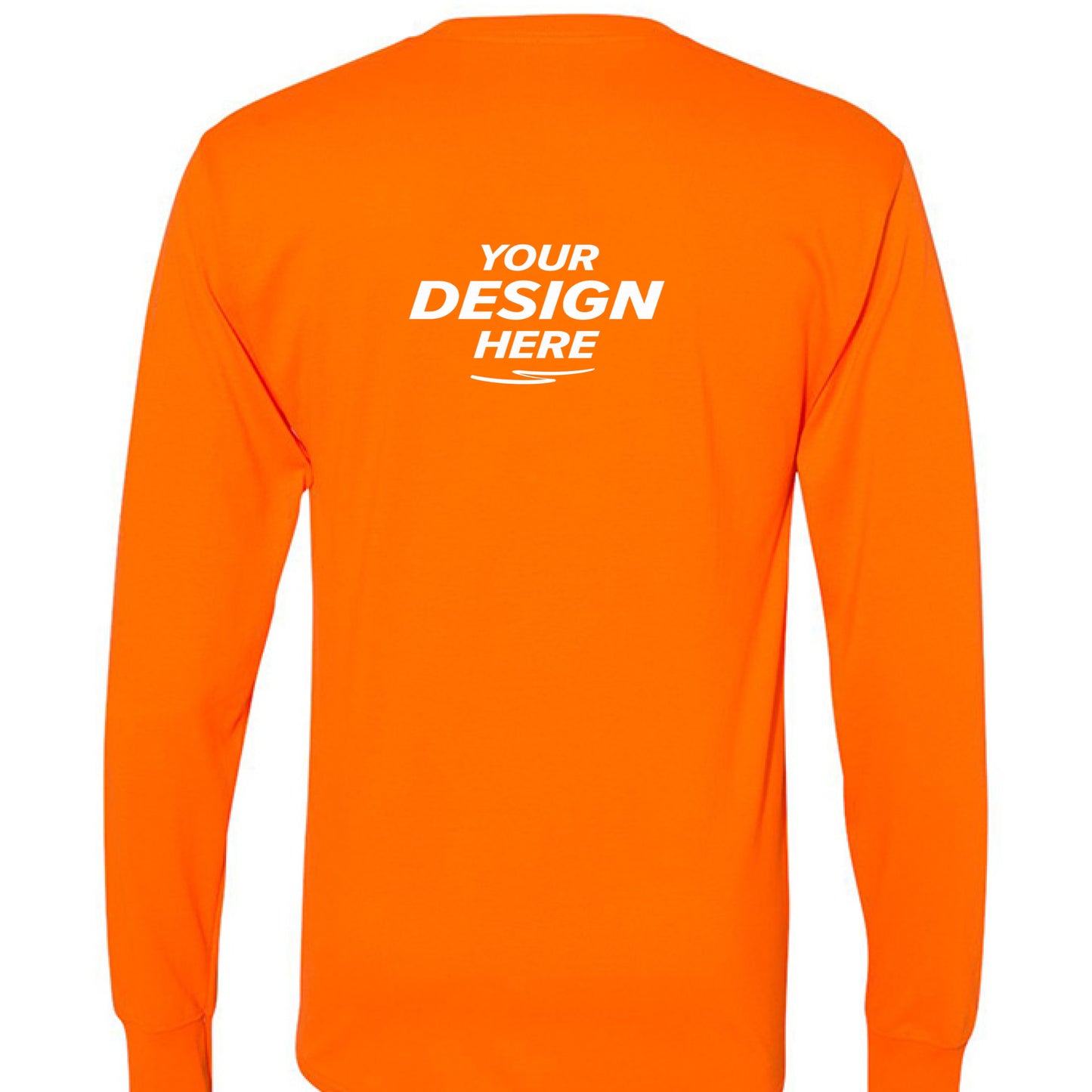 SAFETY ORANGE - BACK
