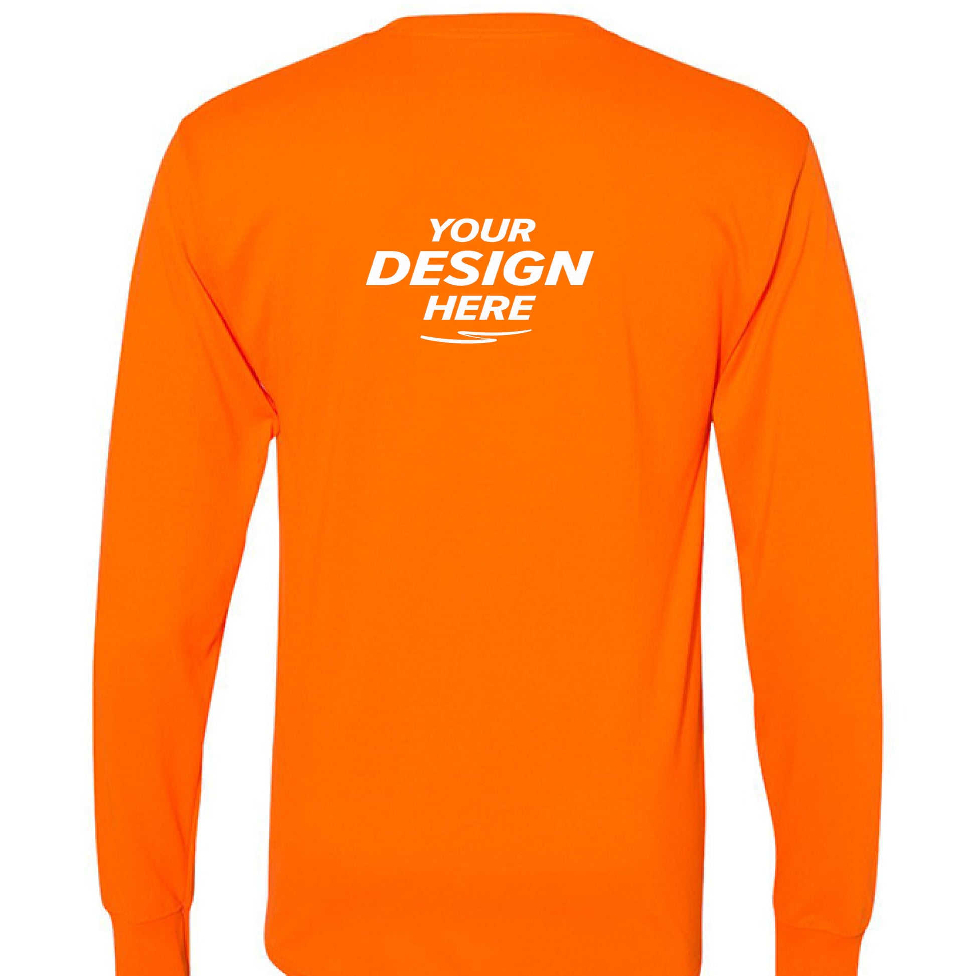 SAFETY ORANGE - BACK
