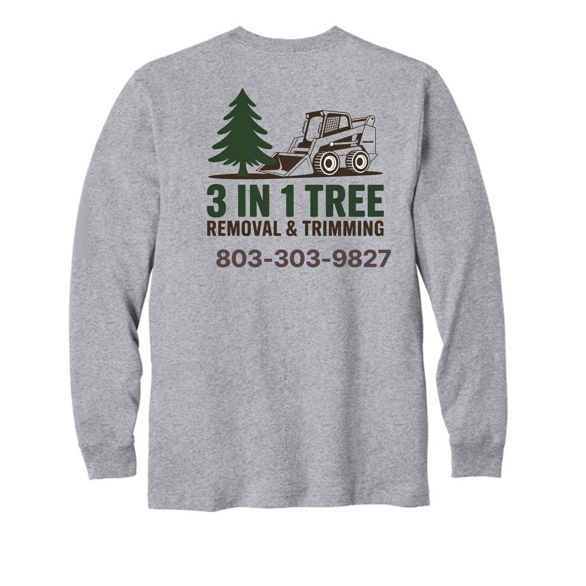 Heather Grey - BACK