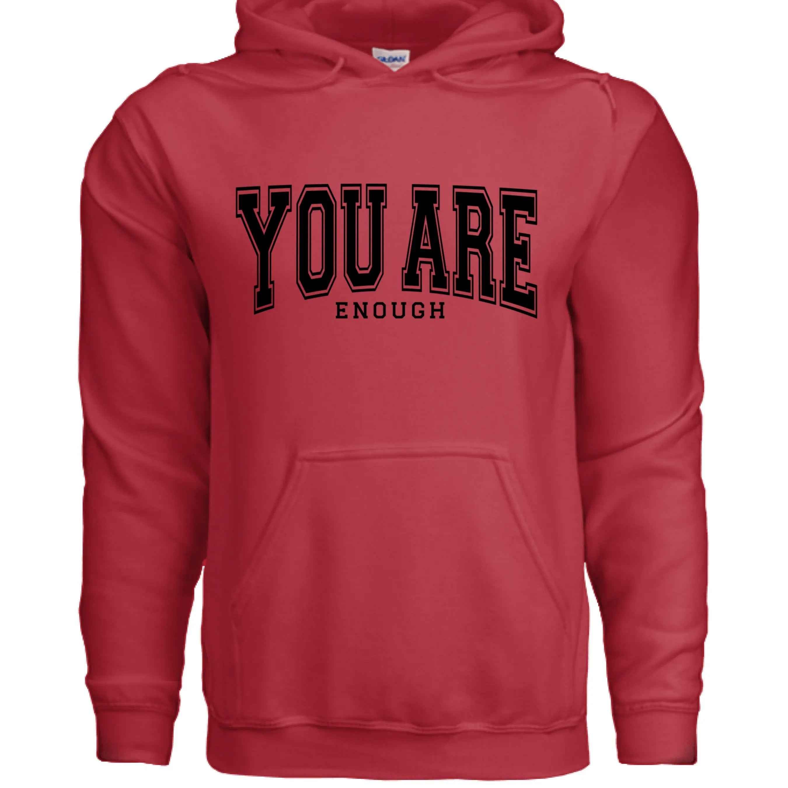 You Are Enough Graphic Hoodie – Motivational Self-Love Sweatshirt