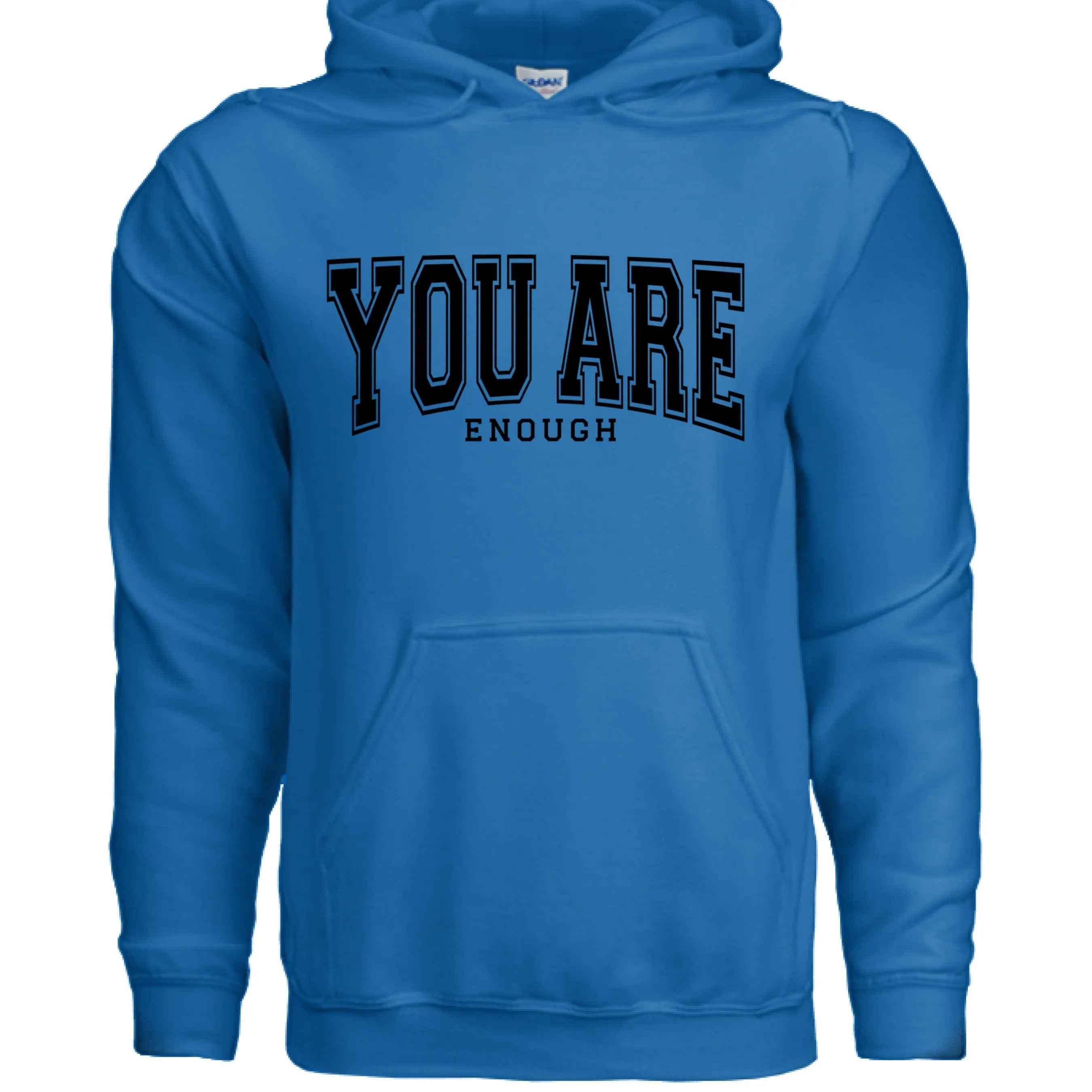 You Are Enough Graphic Hoodie – Motivational Self-Love Sweatshirt