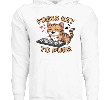 Press You Purr T-Shirt - Funny Cat Lover Tee