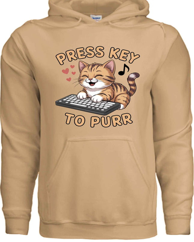 Press You Purr T-Shirt - Funny Cat Lover Tee