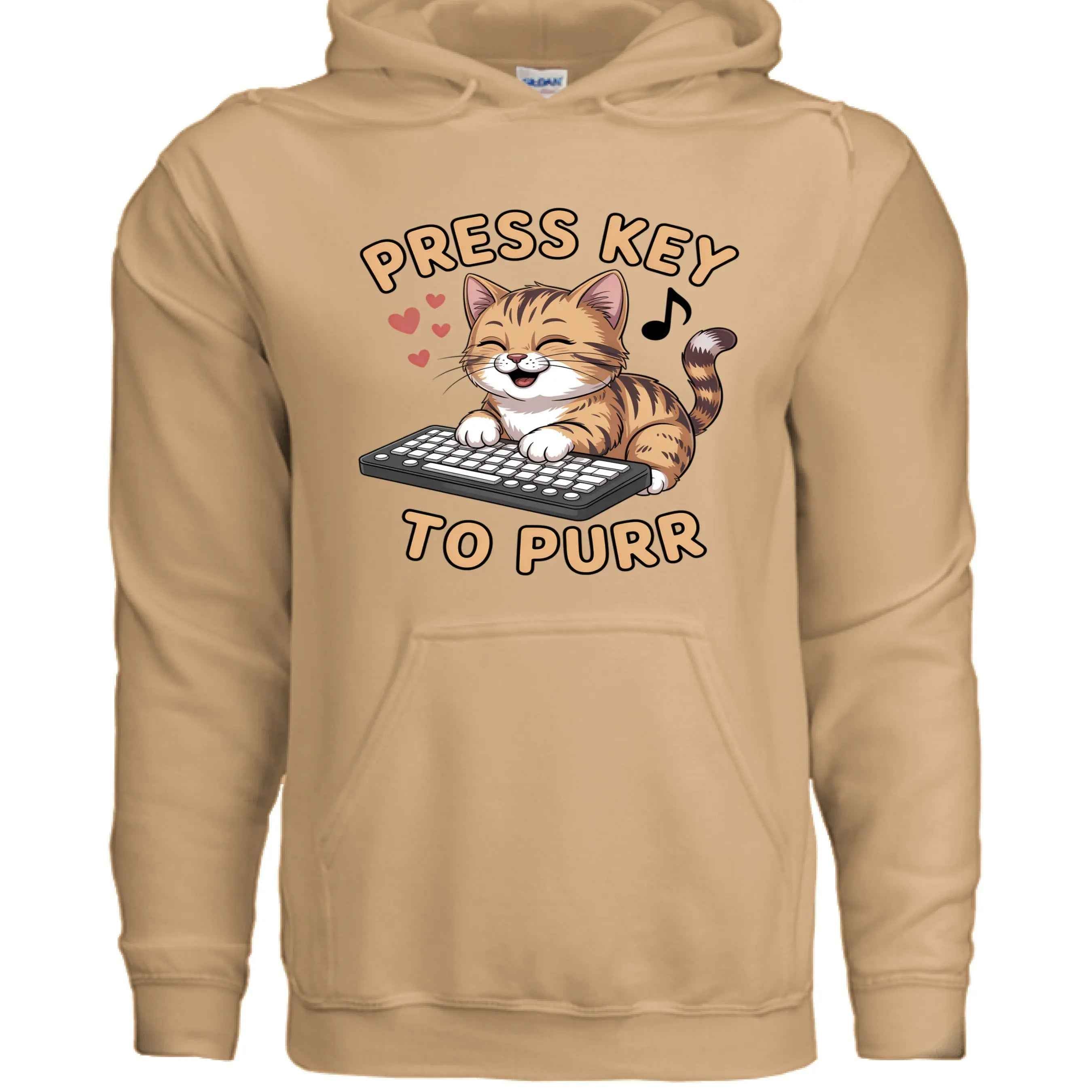 Press You Purr T-Shirt - Funny Cat Lover Tee