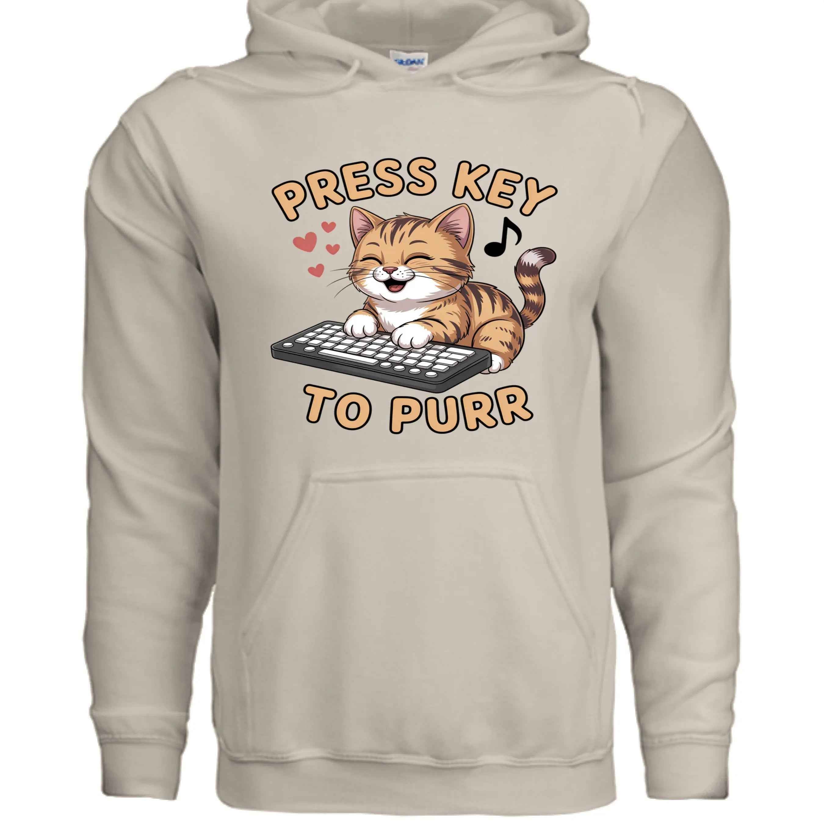 Press You Purr T-Shirt - Funny Cat Lover Tee