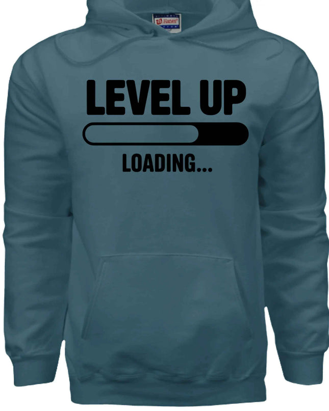 Level Up Hoodie - Gamer Sweatshirt for Console & PC Fans