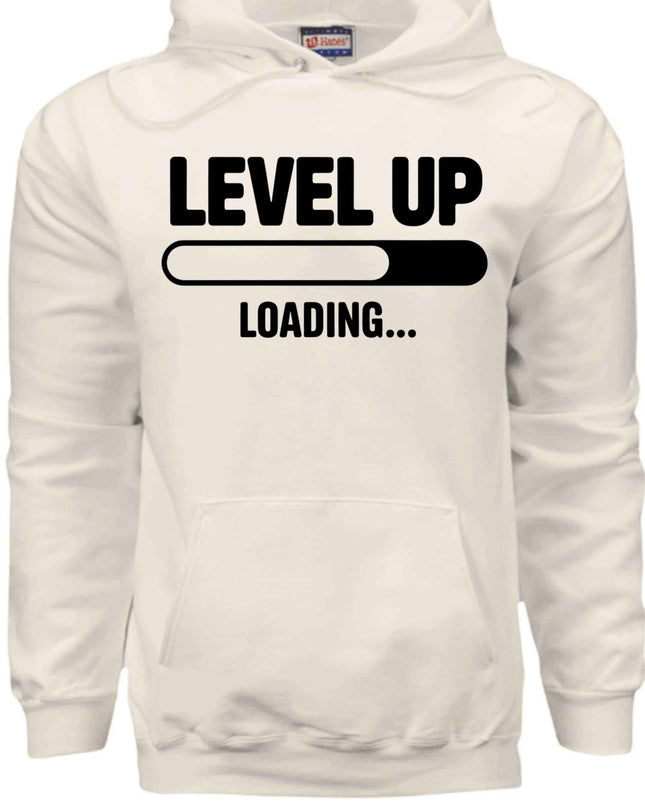 Level Up Hoodie - Gamer Sweatshirt for Console & PC Fans
