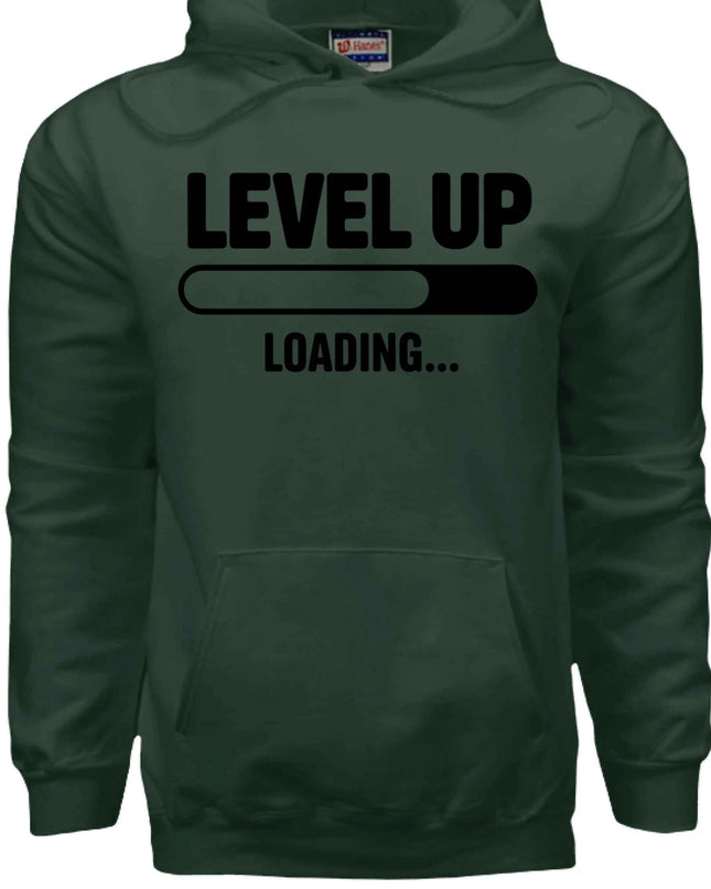 Level Up Hoodie - Gamer Sweatshirt for Console & PC Fans
