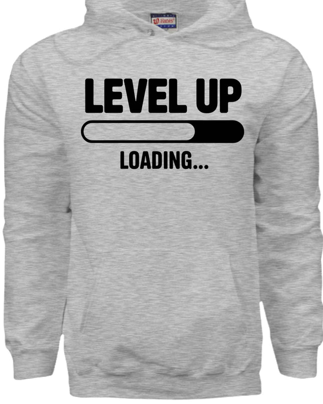Level Up Hoodie - Gamer Sweatshirt for Console & PC Fans
