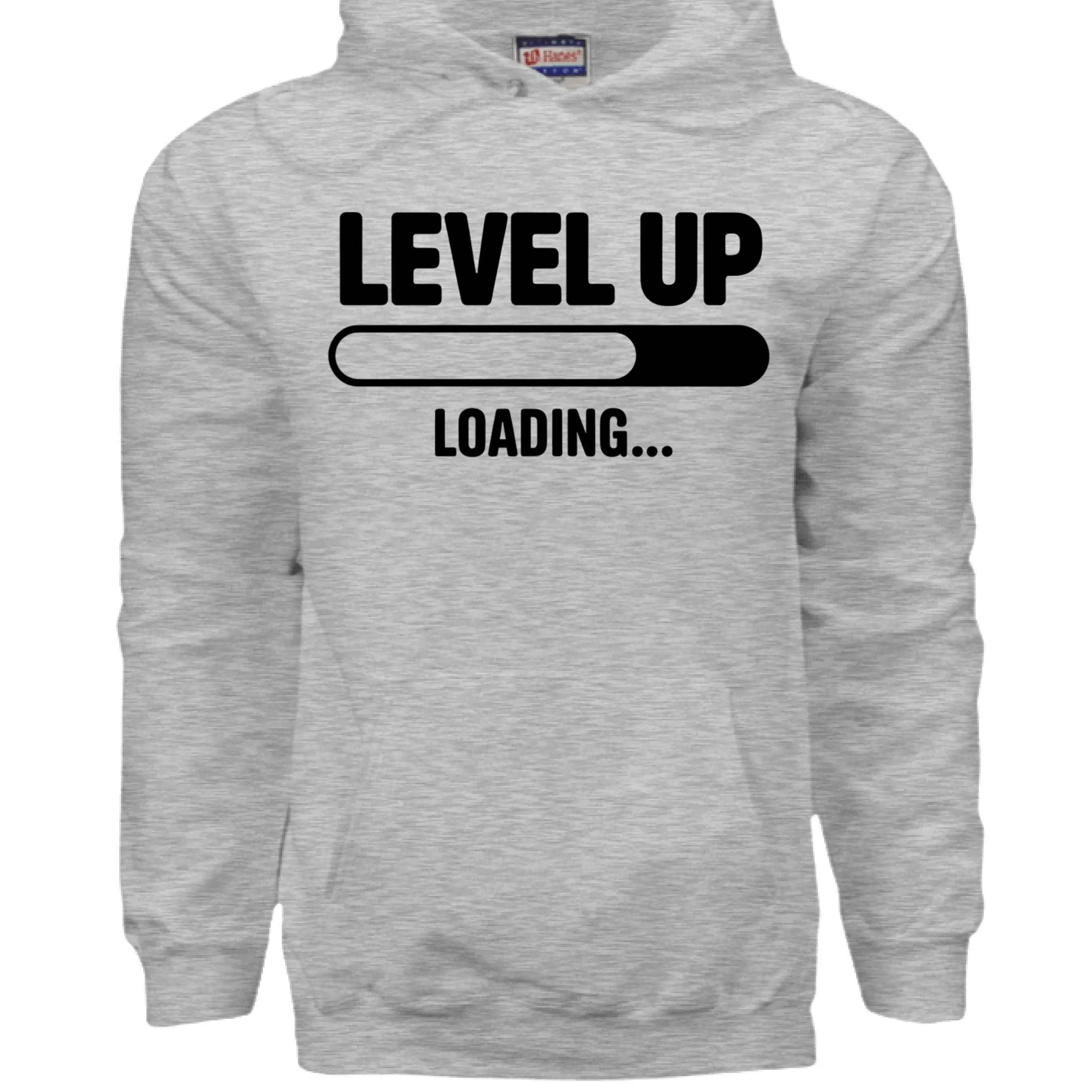 Level Up Hoodie - Gamer Sweatshirt for Console & PC Fans