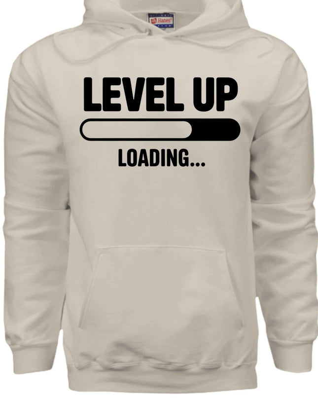 Level Up Hoodie - Gamer Sweatshirt for Console & PC Fans