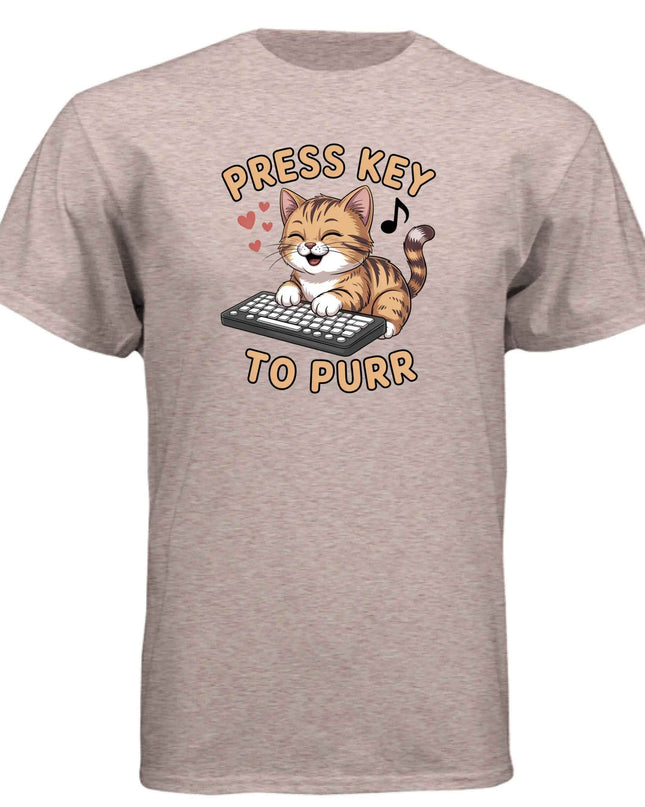 PRESS YOU PURR T SHIRT