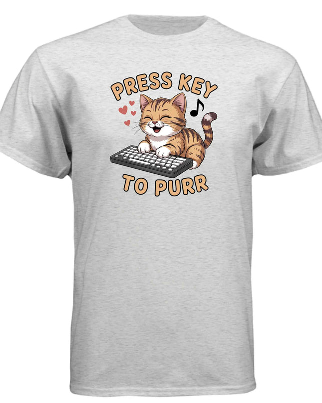 PRESS YOU PURR T SHIRT
