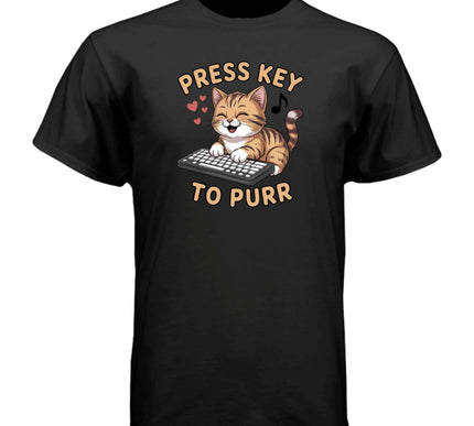 PRESS YOU PURR T SHIRT