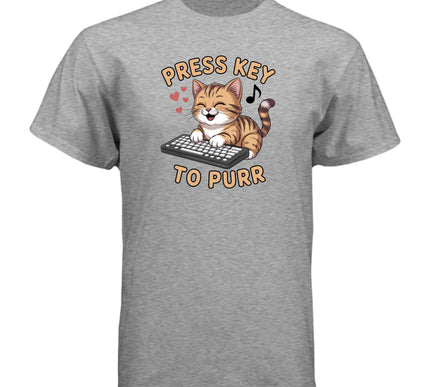 PRESS YOU PURR T SHIRT