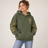 Floral Christian Hoodie