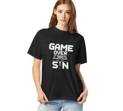 Game Over Sin Faith Gaming T-Shirt