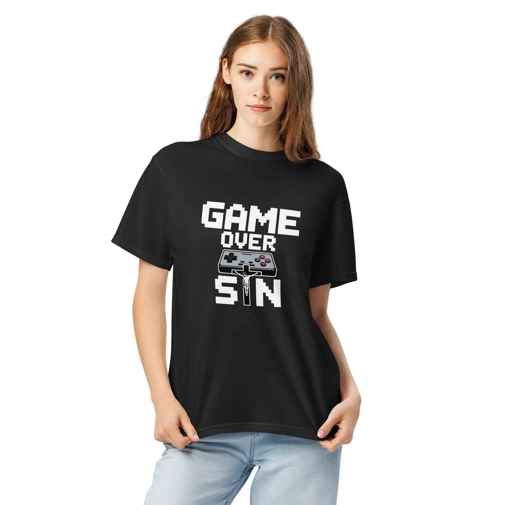 Game Over Sin Faith Gaming T-Shirt