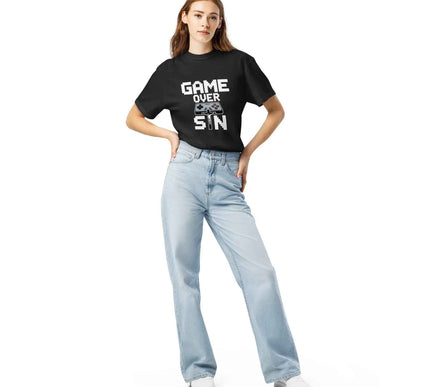 Game Over Sin Faith Gaming T-Shirt