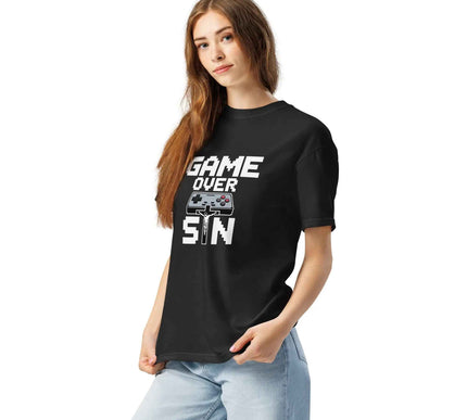 Game Over Sin Faith Gaming T-Shirt