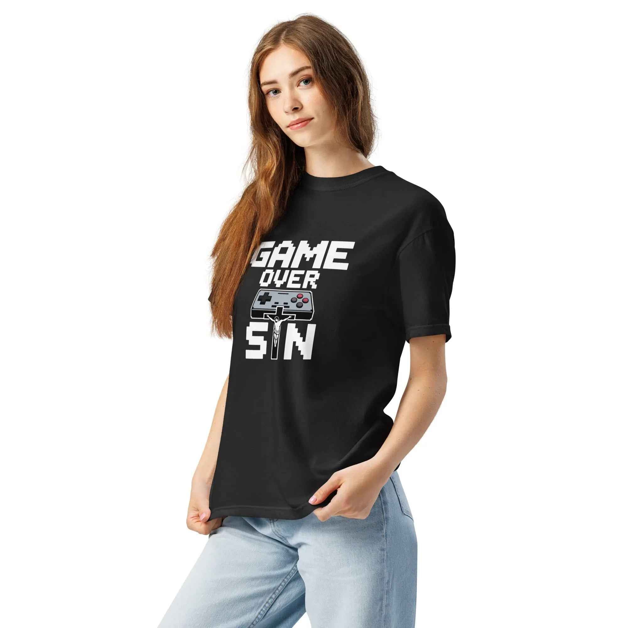 Game Over Sin Faith Gaming T-Shirt