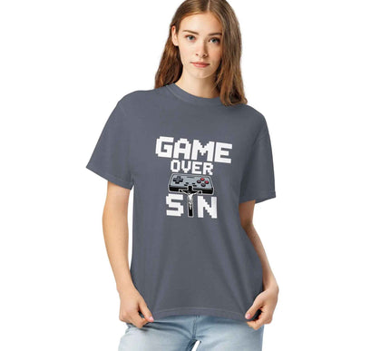 Game Over Sin Faith Gaming T-Shirt