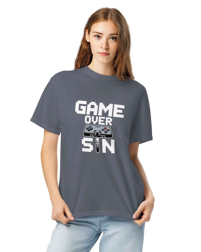 Game Over Sin Faith Gaming T-Shirt