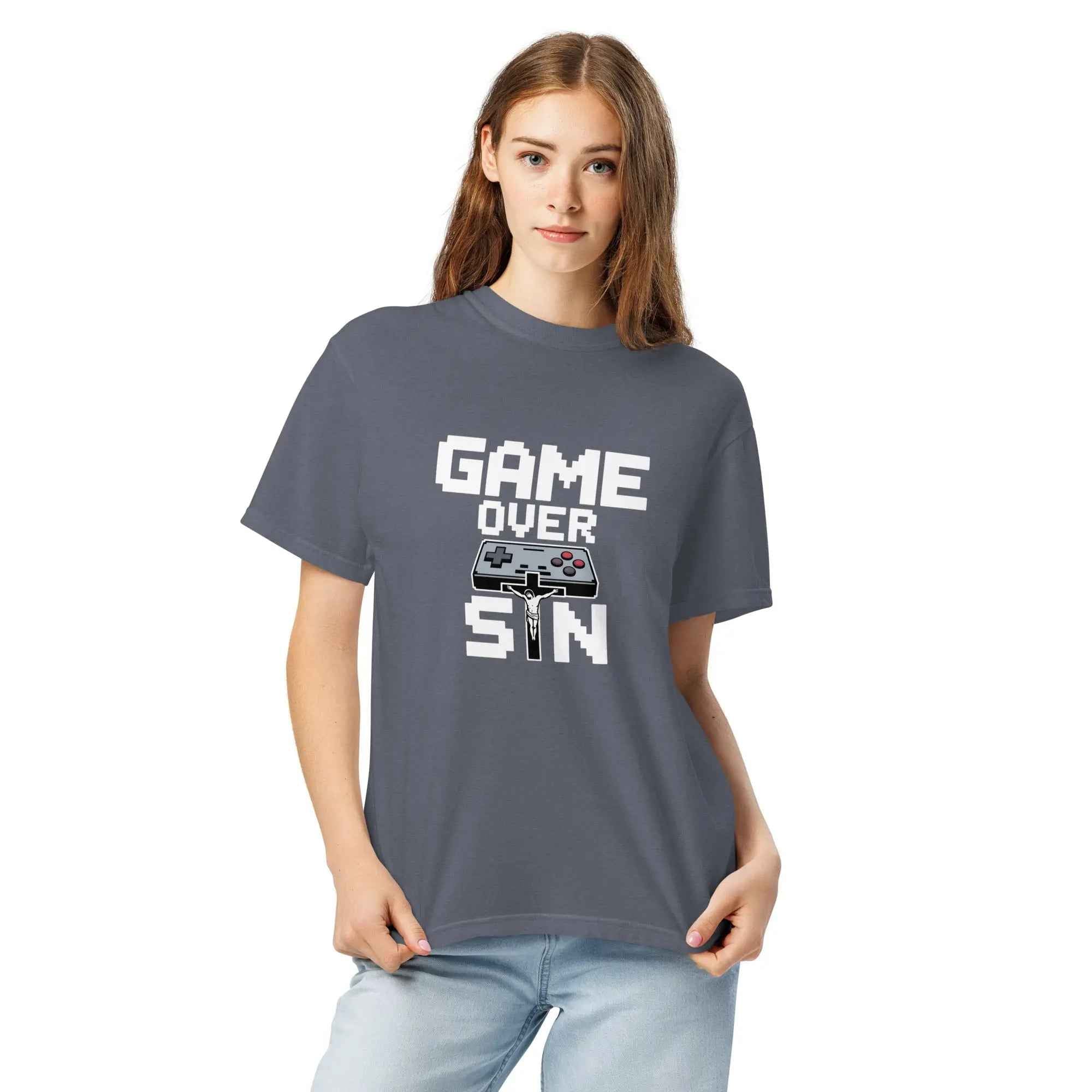 Game Over Sin Faith Gaming T-Shirt