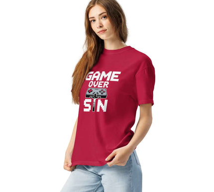 Game Over Sin Faith Gaming T-Shirt