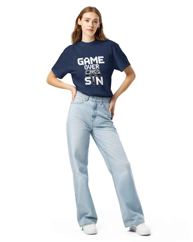 Game Over Sin Faith Gaming T-Shirt