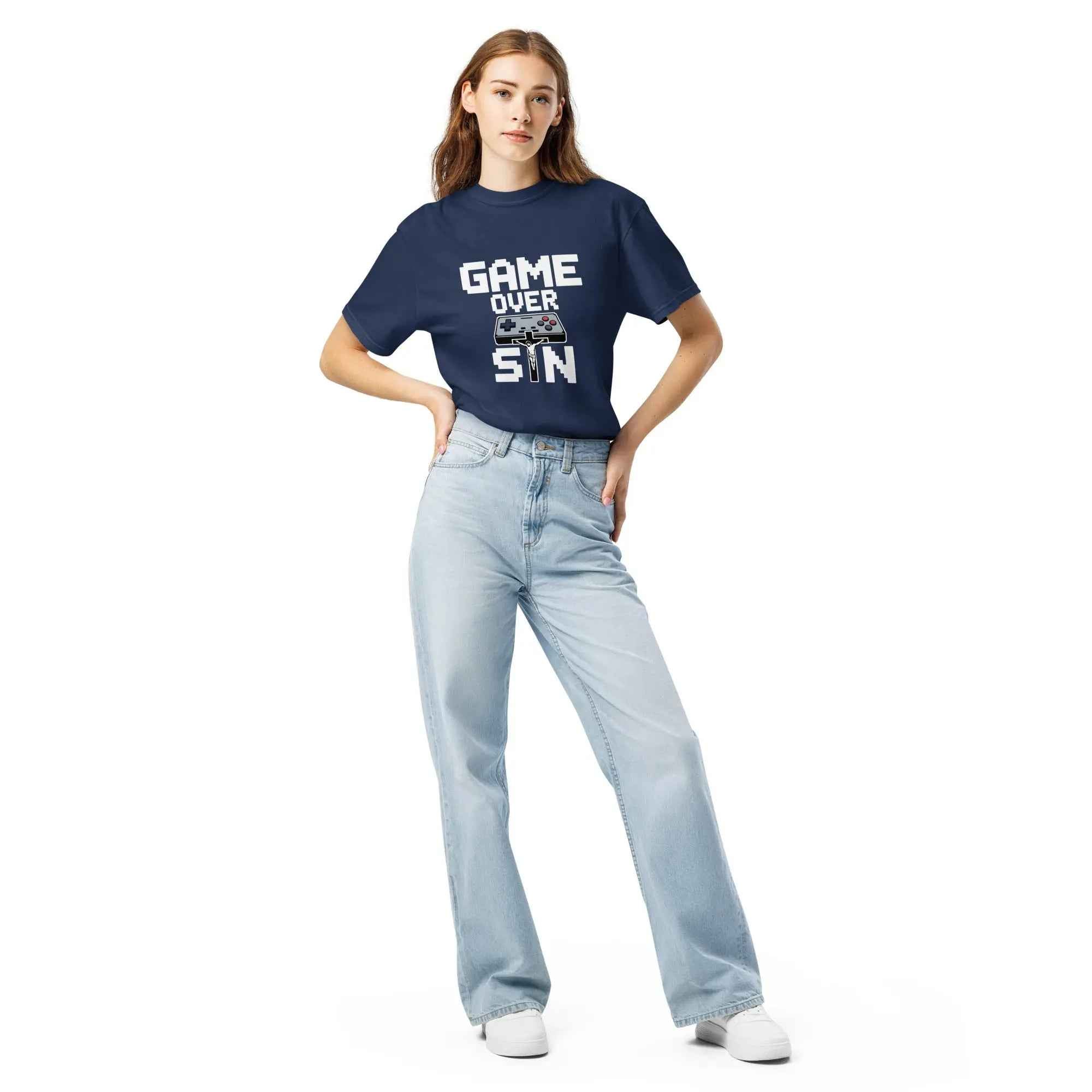 Game Over Sin Faith Gaming T-Shirt