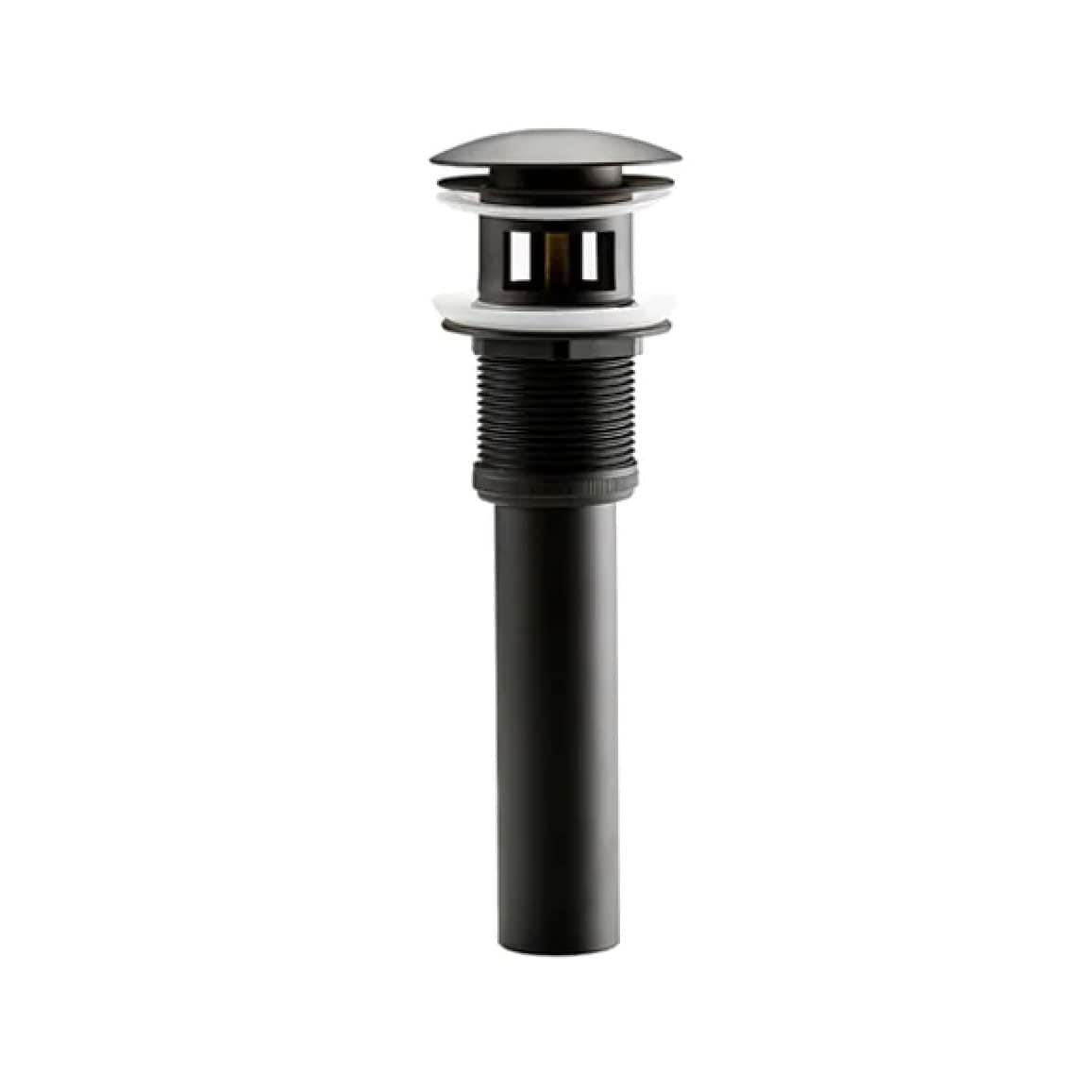 Accessory - 1-1/4 inch Brass Pop-up with Overflow - Matte Black - Molaix842708111219AccessoryBA02 001 04
