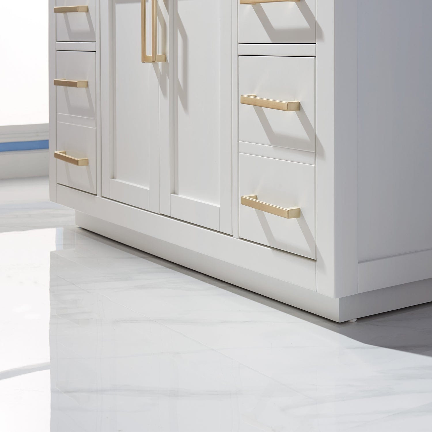 Altair Ivy 48" Single Bathroom Vanity Set in White and Carrara White Marble Countertop with Mirror 531048-WH-CA - Molaix631112971195Vanity531048-WH-CA