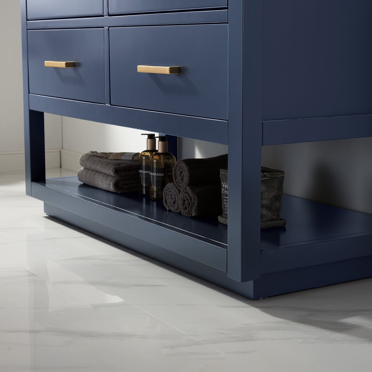 Altair Remi 48" Single Bathroom Vanity Set in Royal Blue and Carrara White Marble Countertop without Mirror 532048-RB-CA-NM - Molaix631112971485Vanity532048-RB-CA-NM