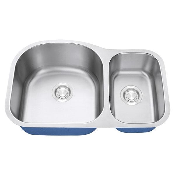 Dakota Signature 70/30 Double Bowl 31.5" Kitchen Sink w/ Grids - DSR-7030 - Molaix601946607300Kitchen SinksDSR-7030