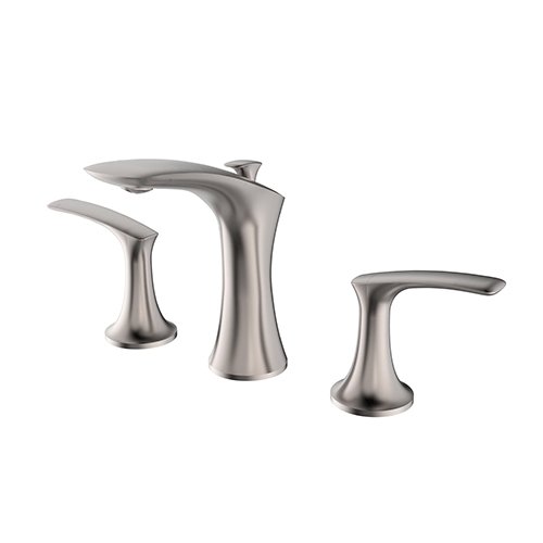Dakota Signature 8″ Widespread Bathroom Faucet w/ Pop-Up Drain - MolaixBathroom FaucetDSF-30B8W01BN