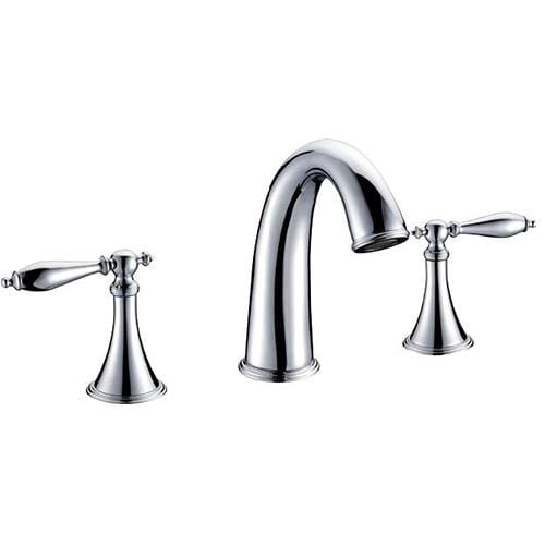 Dakota Signature Collection - 8" Widespread Bathroom Faucet w/ Pop Up Drain - Brushed Nickel - MolaixBathroom Vessel FillerDSF-00B8W01CR