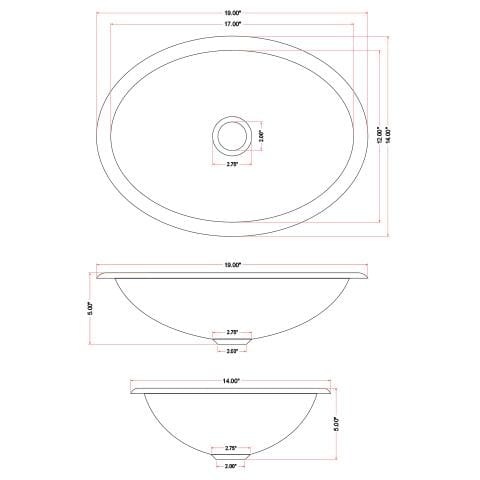Dakota Signature Handmade Copper Lavatory Sink 17″ - DSE-HCL1714 - Molaix601946607515Bathroom SinksDSE-HCL1714