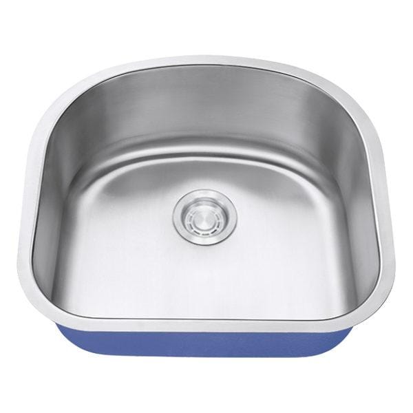 Dakota Signature Single Bowl 23″ Kitchen Sink w/ Grid - DSR-2321 - Molaix601946607867Kitchen SinksDSR-2321