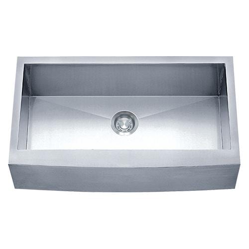 Dakota Signature Zero Radius Apron Front Single Bowl 33″ Kitchen Sink with Grids - DSZ-A3320 - Molaix601946608024Kitchen SinksDSZ-A3320