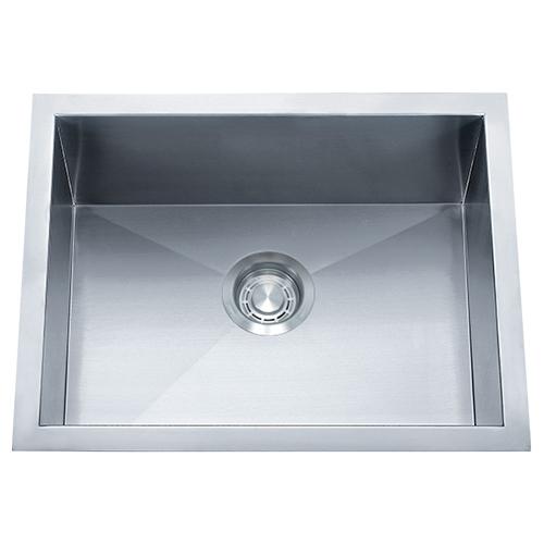 Dakota Signature Zero Radius Kitchen Sink Single Bowl 23″ w/ Grid - DSZ-2318 - Molaix601946608062Kitchen SinksDSZ-2318