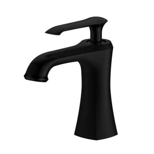 Dakota Skye Collection Single Handle Faucet Push Pop-Up Drain with Overflow - MolaixBathroom FaucetDSF-42BSH00MBK