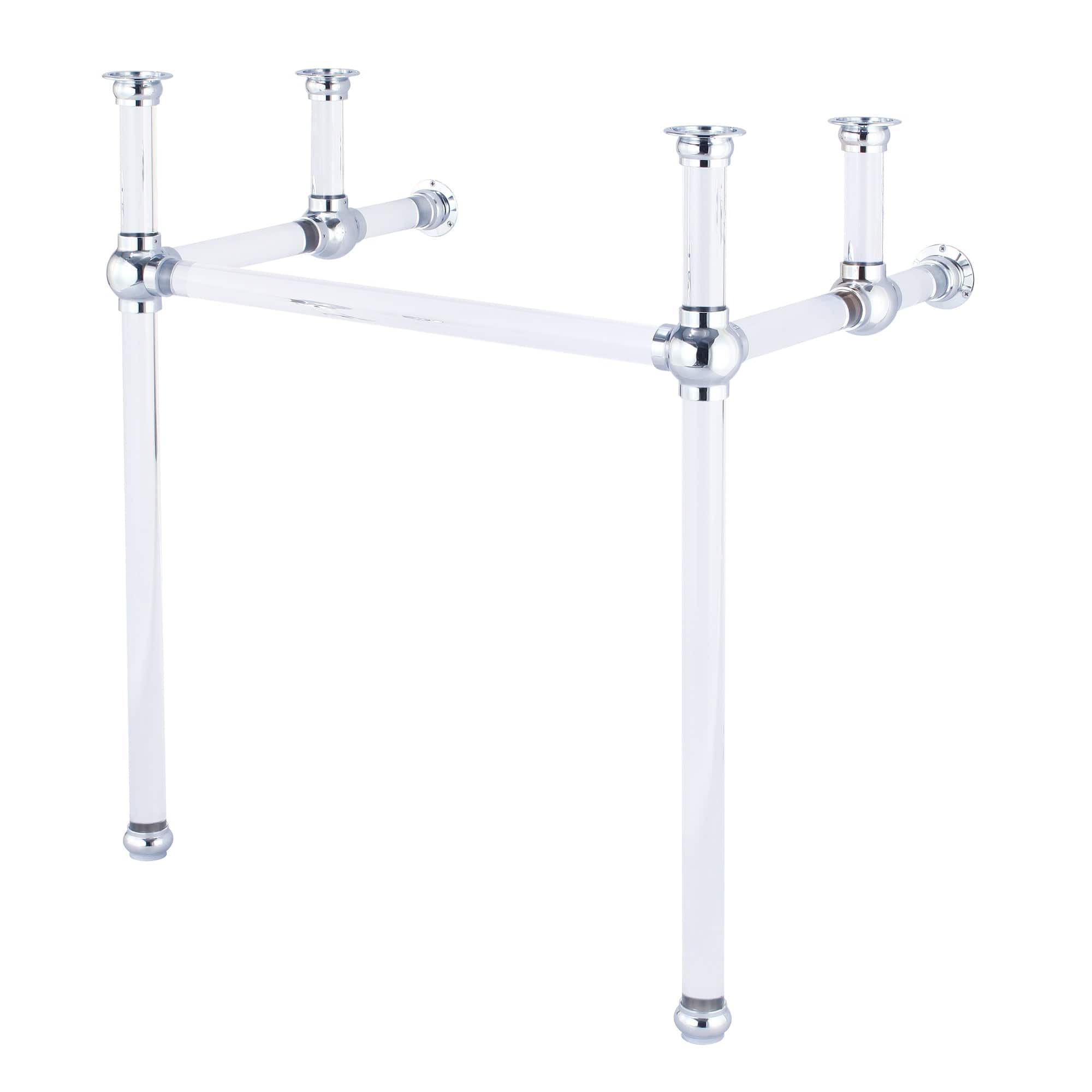 Empire 30 Inch Wide Single Wash Stand, P-Trap, and Counter Top with Basin included in Chrome Finish - Molaix732030762558EP30C-0100