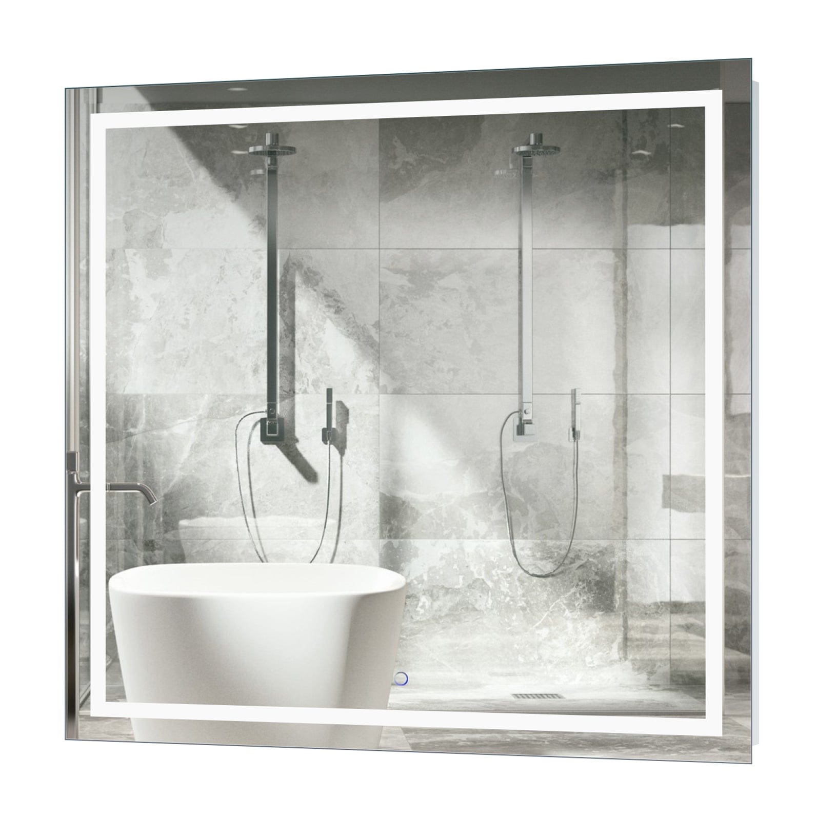 Icon 42" X 42" LED Mirror - Molaix - Molaix850003475707Lighted Wall Mirror,SquareICON4242