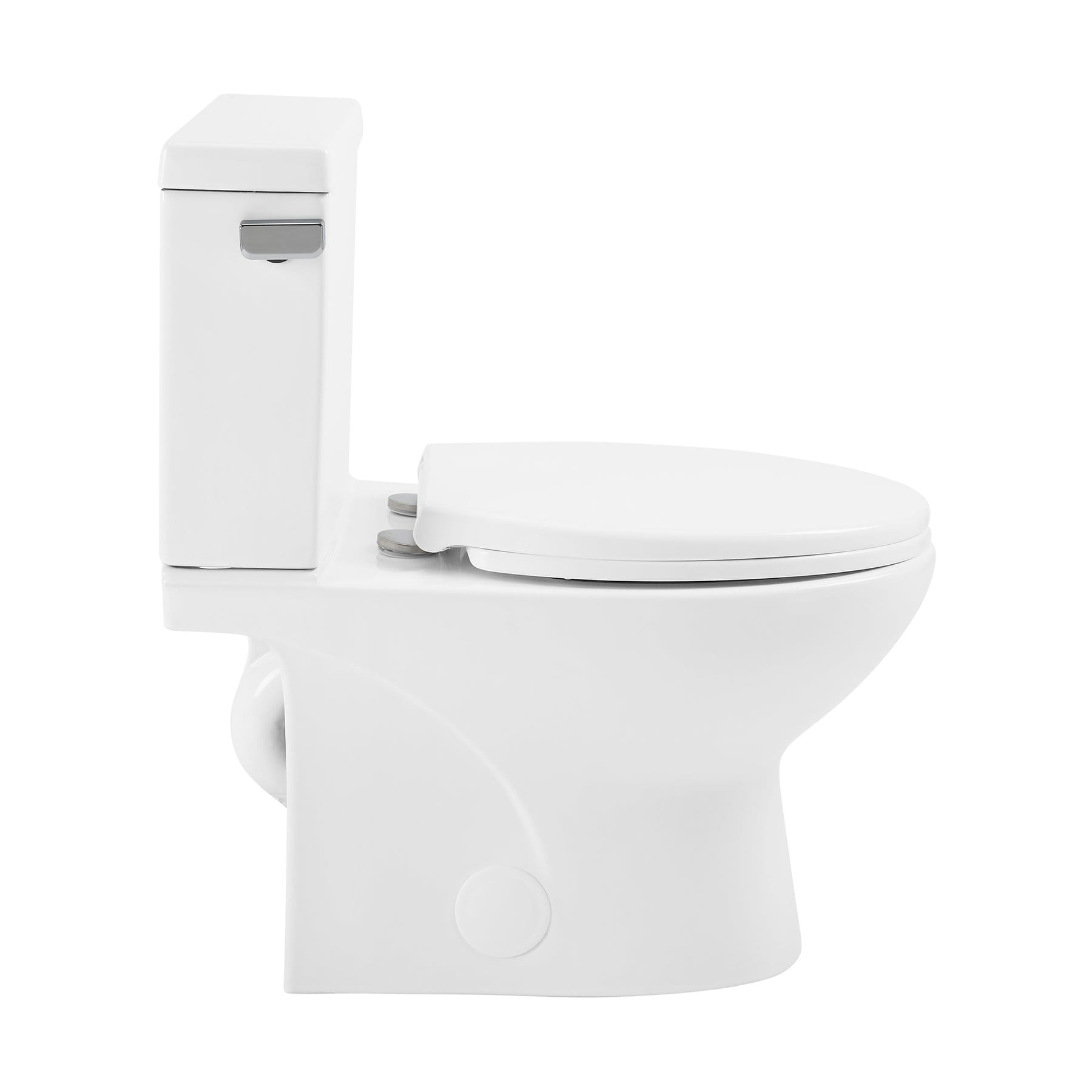 Swiss Madison Caché Two Piece Elongated Toilet Left Side Flush 1.6 gpf - SM-2T230 - Molaix723552143734ToiletsSM-2T230