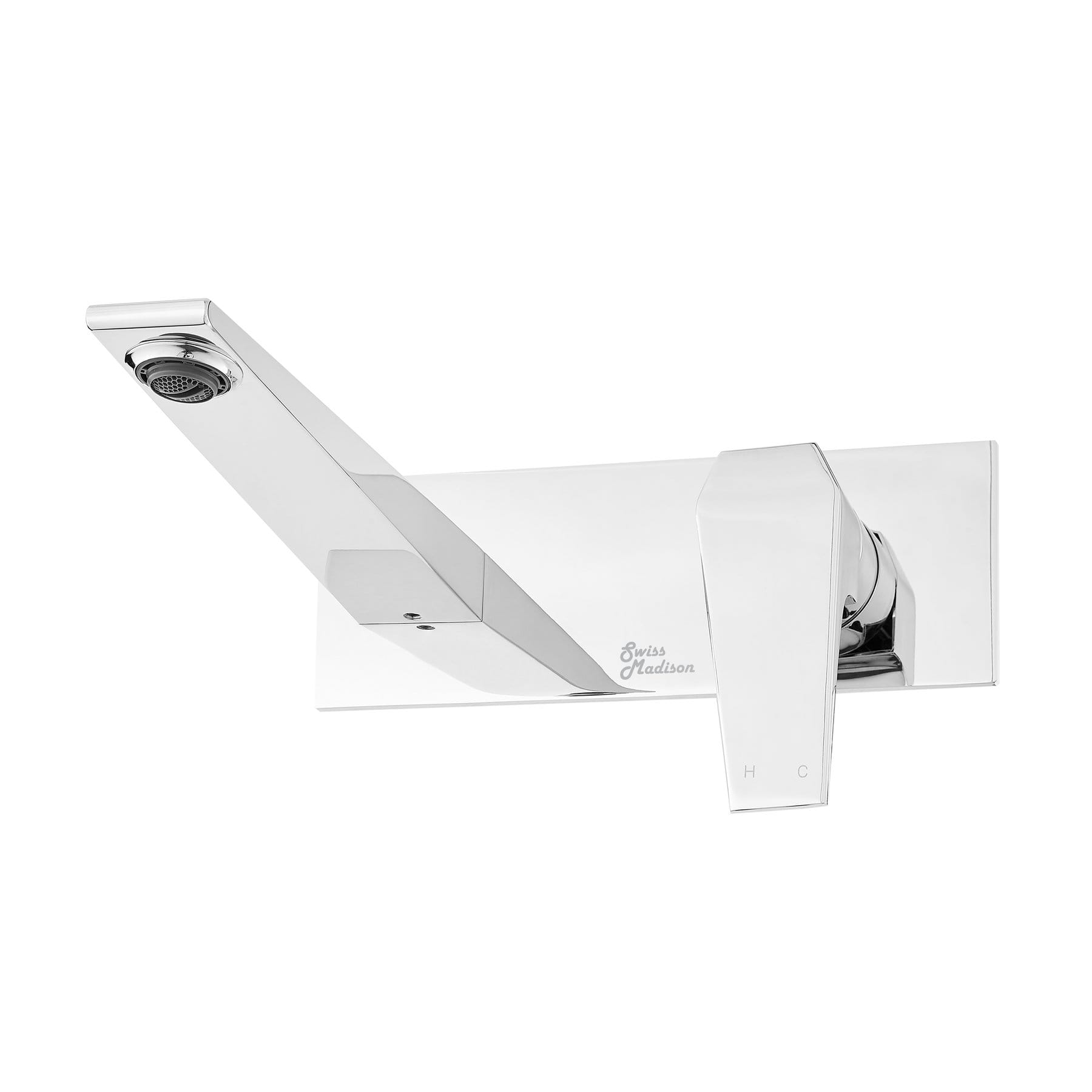 Swiss Madison Voltaire Single-Handle, Wall-Mount, Bathroom Faucet in Chrome - SM-BF42C - Molaix723552143826AccessoriesSM-BF42C