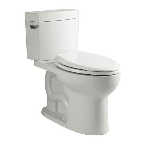 Two Piece Elongated Bowl Lever Flush Toilet - DSW-2EL28W - Molaix601946608147ToiletsDSW-2EL28W