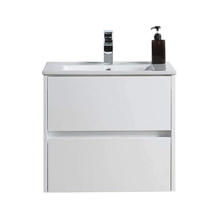 Valencia - 24 Inch Vanity with Ceramic Sink - White - Molaix842708118508Valencia016 24 01 C
