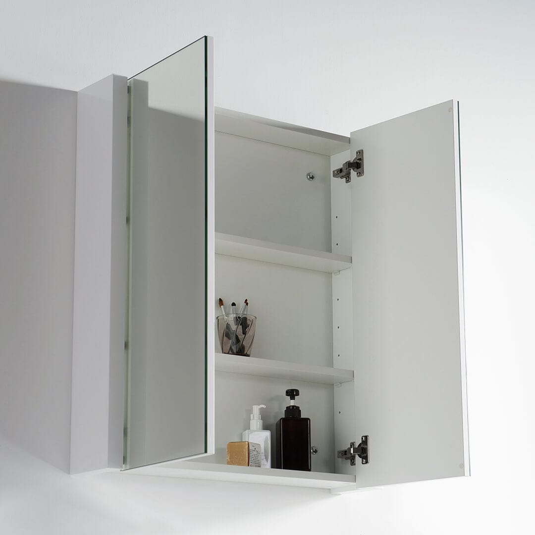 Valencia - 36 Inch Vanity with Ceramic Sink & Medicine Cabinet - White - Molaix842708123731Valencia016 36 01 C MC