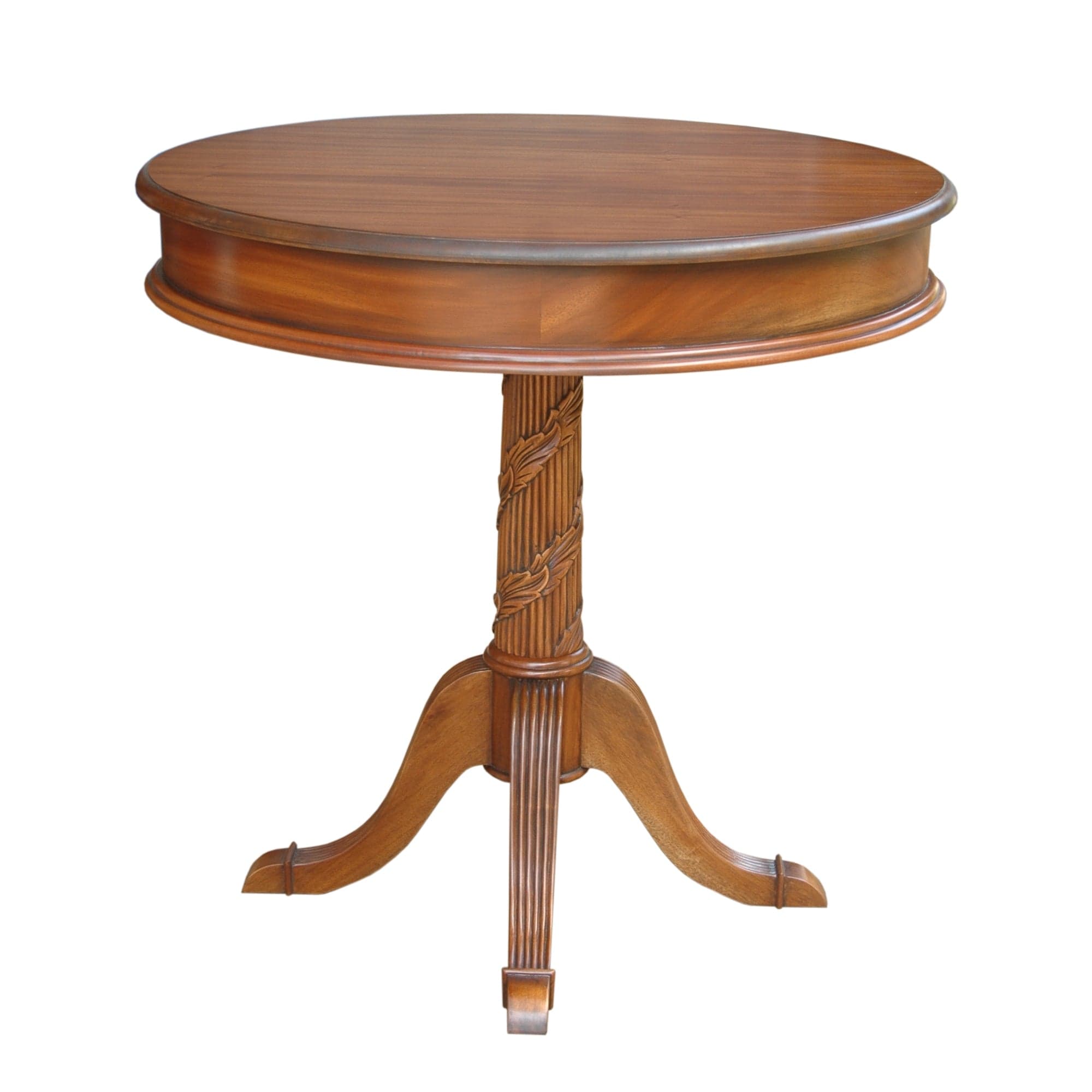 Victorian Pedestal Side Table - Molaix82045298161VictorianST-035